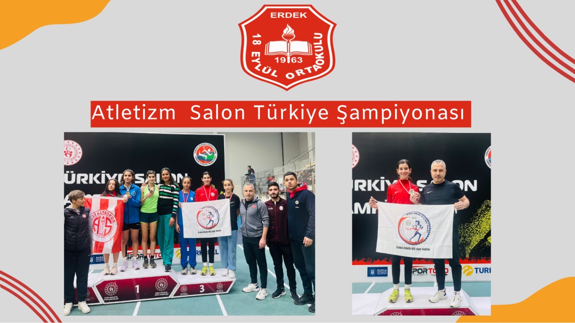U14 Atletizm Türkiye Şampiyonası'nda Beşinci Olan Öğrencimiz Sudenaz ÜLTENİR'İ Tebrik Ederiz
